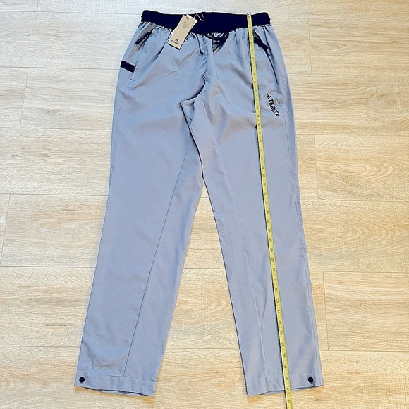 adidas Terrex LiteFlex Jogging Silver Violet Lightweight Pants Size Medium - Picture 4 of 12